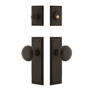 Nostalgic Warehouse New York Entry Set with New York Knob